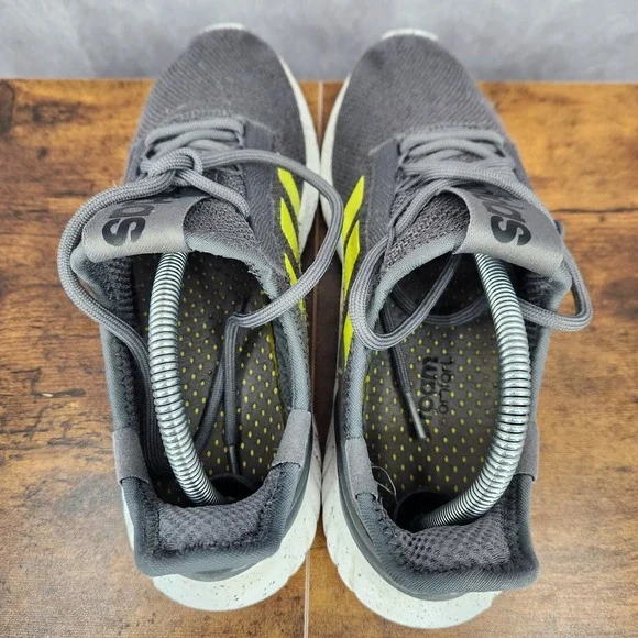 Adidas Kaptir 2.0 Running Shoes Mens 8.5 Gray Sneakers Trainers GW4419 - Picture 8 of 11